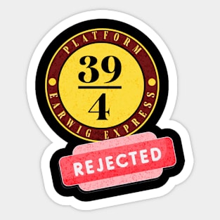 Clever Platform Parody for Math Nerds Sticker